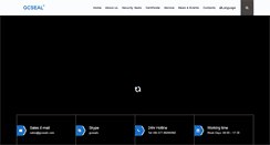 Desktop Screenshot of gcseals.com
